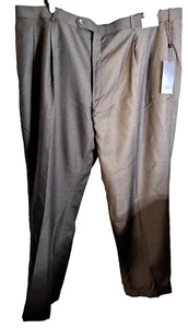 Bolzano Uomo Collezione Antirughe 50/32 Abito Uomo Pantalone Oliva Nuovo con etichette - Foto 1 di 7
