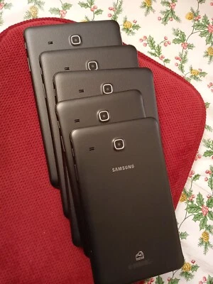 Lot Of (x5) Samsung Galaxy Tab E Verizon /(x3)9.7in & (x2) 8.4in*Google Lock* - Image 1 of 4