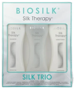Silk Therapy Trio Unisex 7 Oz Silk Therapy Shampoo, 7 Oz Silk Therapy Conditione - Picture 1 of 6