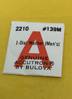 Lave-linge à cadran vintage ORIGINAL Bulova Accutron 2210 pièce #139M (homme) neuf dans son emballage d'origine