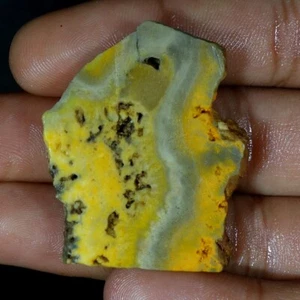 Bumblebee Jasper, slab, cabbing rough, lapidary, gemstone, orange, black,#R560 - Picture 1 of 4