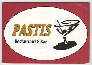 Kontinentale Postkarte Pastis Restaurant & Bar in Roswell, GA. - Bild 1 von 2