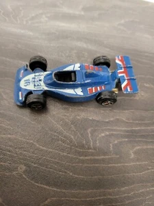 Giocattolo in miniatura auto da corsa pressofuso F1 vecchia Formula 1 F1 716 blu raro da collezione - Foto 1 di 24