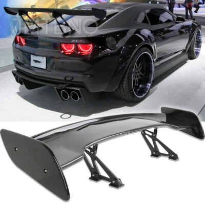 Глянцевый задний спойлер на багажник для Chevy Camaro ZL1 LT SS 57 дюймов гоночное крыло стиль GT - Изображение 1 из 4