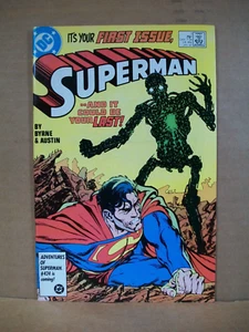 Superman #1 (DC Comics, enero de 1987) en estado bastante bueno/casi nuevo - Imagen 1 de 6