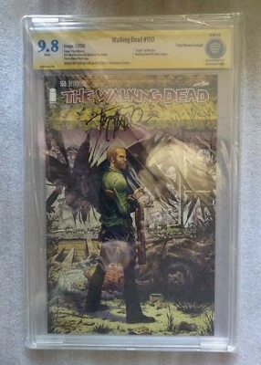 The Walking Dead Variant Cover D #150 Signed by Tony Moore CBCS 9.8 Authentic - Image 1 of 4