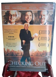 "CHECKING OUT" Peter Falk Family Comedy (DVD MOVIE) **SEALED **YBUYME?? - Imagen 1 de 10