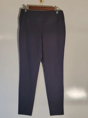 Pantalones Worthington para mujer 8 azul oscuro ajustados tiro alto lavables Foto 1 de 4
