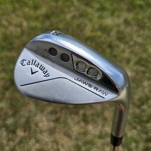 Callaway JAWS RAW Cromo 56*(10*) Cuneo S-Grind - DG Spinner Wedge Flex 36,5" - Foto 1 di 9