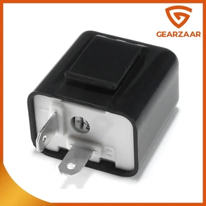2-Pin Adjustable LED Flasher Relay Turn Signal Blinker 12V Light for Gsoyhsstdqs - Picture 1 of 12