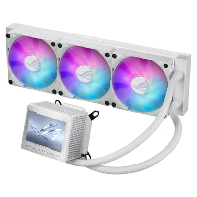 ASUS ROG Ryujin III 360 ARGB WHT All-in-one Liquid CPU Cooler with 360mm Radi... - Image 1 of 4