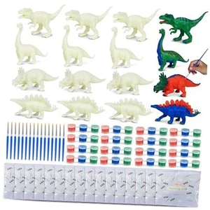 Dinosaur Party Favors for Kids Painting Kit Pack 16 - Party Favors - Dinosaurs - Picture 1 of 8