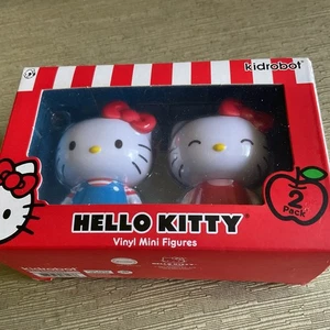 Kidrobot Hello Kitty Vinyl Mini Figure 2 Pack 2021 Tokidoki Pop Sofubi NIB - Picture 1 of 6