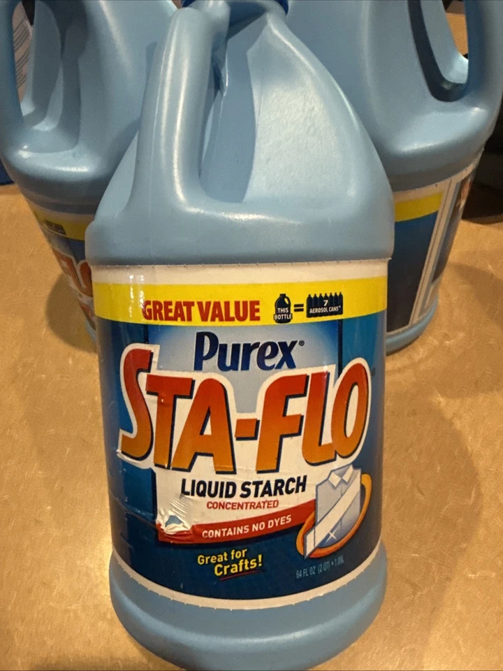 Purex Sta-flo Concentrated Liquid Starch 64 Oz Bottle