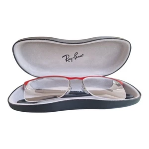Original Ray-Ban RB 8416-M Ferrari Rot Matt Schwarz Made in Italy - Neu - Bild 1 von 10