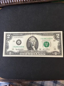 2.00 dollar bill 2003 a - Picture 1 of 7