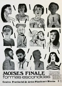Moises Finale. Poster. Formas Escondidas, 1986.  - Bild 1 von 12