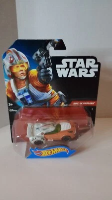 Hot Wheels Star Wars Luke Skywalker Diecast Car 1:64 - Image 1 of 4