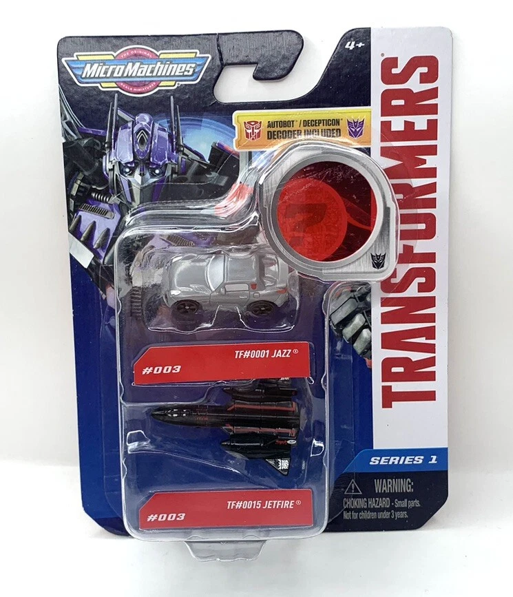 Игрушечная мини-фигурка Transformers Micro Machines Reveal RTS #003 - Jazz Jetfire - Изображение 1 из 3