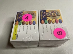 Trivial Pursuit 20th Anniversary Edition Two New Packs of Trivia Cards A and B - Picture 1 of 5