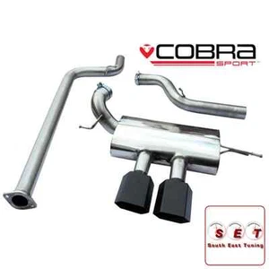 Escape trasero de gato Cobra Sport Focus Mk3 ST250 3" sin resonar - Imagen 1 de 12