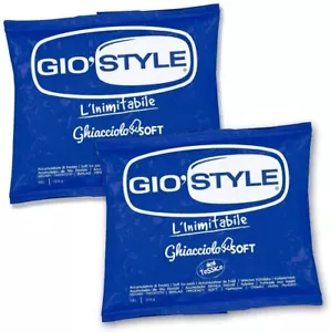 GIO' STYLE 2x200gr Mattonelle di ghiaccio soft ideale per borsa termica italy - Imagen 1 de 2