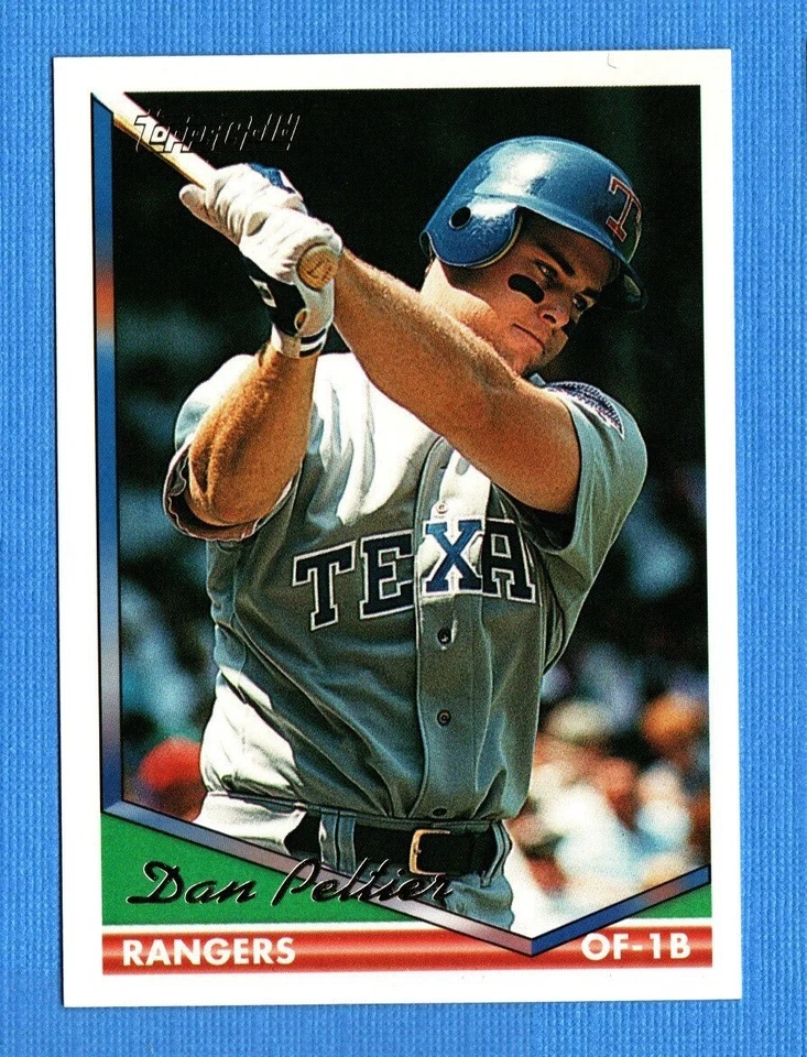 1994 Topps Gold #441 Dan Peltier Texas Rangers - Image 1 of 1