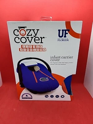 New Cozy Cover Lined Florida Gators Infant Car Seat Carrier Cover NCAA - Image 1 of 4