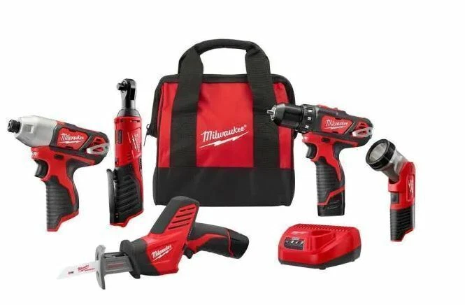 Milwaukee ‎2498-25 Cordless Combo Kit - Red - Image 1 of 1
