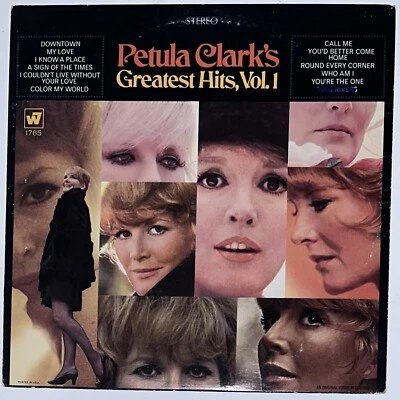 Petula Clark’s Greatest Hits Vinyl LP Record 1968 Pop Vocal Classic Album - Image 1 of 4
