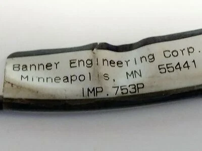Banner Engineering 21072 / IMP.753P Fiber Optic Cable - Image 1 of 4