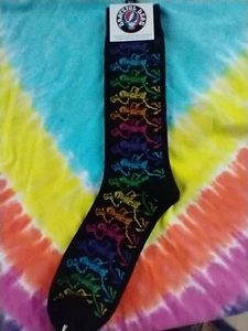 Grateful Dead Dancing Skeletons schwarze Herrensocken - Bild 1 von 5
