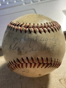 1951 Indianapolis Indians Team Signed Baseball JSA - Picture 1 of 6