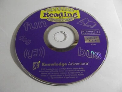 Jump Start Reading for First Graders CD-Rom Version 1.2.2Windows Mac (Macintosh) - Image 1 of 4