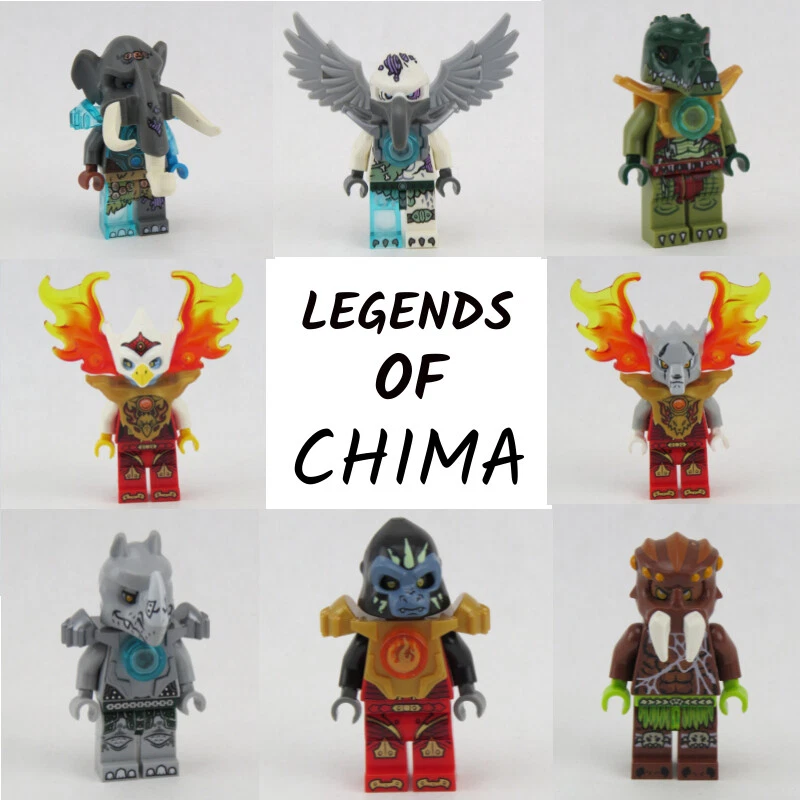 LEGO Legends of Chima Minifigures Craggar Gorzan Laval Crawley MORE SELECTIONS - Image 1 of 1