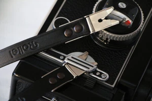 Leather Neck Camera Strap for Rolleiflex 3.5T 3.5C 3.5F 3.5E 2.8F 2.8FX 2.8GX - Picture 1 of 2
