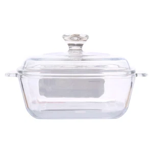 Glass Plates Clear Trifle Bowl Ice Cream Bowl Glass Tableware Glass Fruit Bowl - Picture 1 of 12