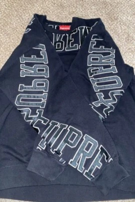 Suéter Supreme FW16 Negro XL Ligeramente Usado Foto 1 de 4