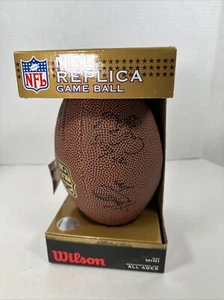 Carl Banks And Hoard Cross Signed Mini Ball - Picture 1 of 8