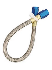 Nitrous Oxide Systems NOS Hose, Braided Stainless Steel, -4 An Femal (15220NOS) - Picture 1 of 12