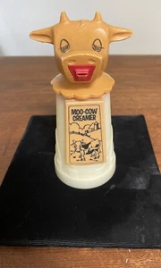 Moo-Cow Milchkännchen geformter Kunststoff Whirley Industries Pennsylvania Hergestellt in den USA - Bild 1 von 4