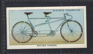 RACING TANDEM - 80 + años UK Tobacco Card # 32 - Imagen 1 de 2