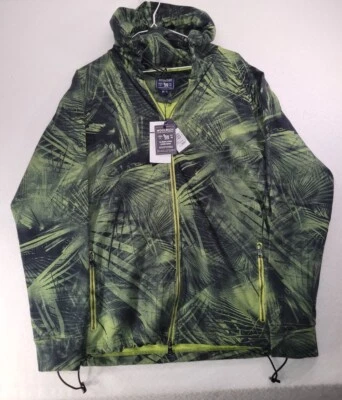 Chaqueta con Capucha Woolrich Floreal FZ Bolsillos con Cremallera Completa Verde Para Hombres Talla Mediana Minorista $310 Foto 1 de 4