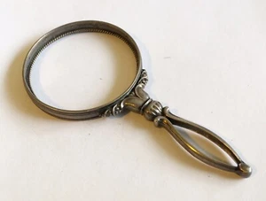 Antique Sterling Signed Georg Jensen Magnify/Eye Glass Holder - Picture 1 of 7