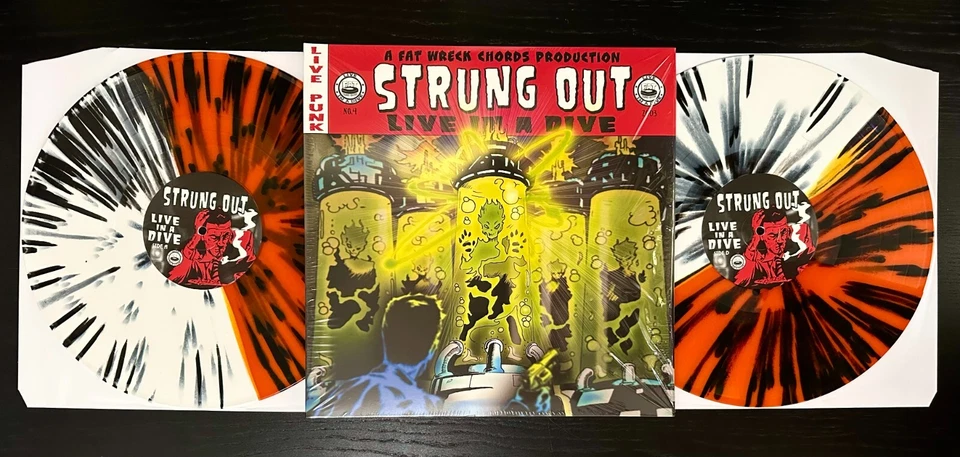 Strung Out - Live In A Dive - Fat Wreck Chords - Image 1 of 1