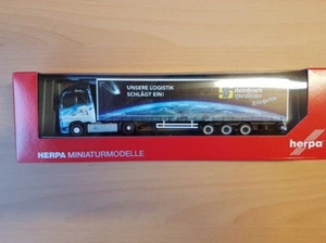 Herpa 309875 - 1/87 Volvo FH GL XL Gardinenplanen-Sattelzug "Steinbach Logistik" - Bild 1 von 1