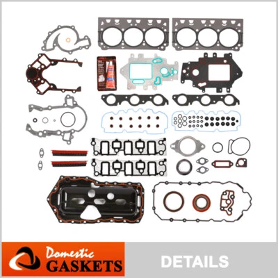 Juego completo de juntas VIN 4 para Pontiac Grand Prix 04-05 3,8 L sobrealimentado OHV Foto 1 de 4