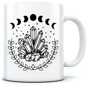 Kristalle Becher für Tee Kaffee Mond Kristall Heilung Gesundheit Quarz Geschenk Quarz Geschenk - Bild 1 von 2