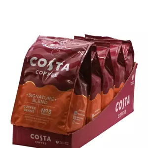 Costa Beans Signature Blend Coffee 5 X 400g - Picture 1 of 3