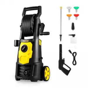 VEVOR Electric Pressure Washer, 2000 PSI, Max. 1.76 GPM Power Washer W/ 30 Ft Ho - Picture 1 of 12
